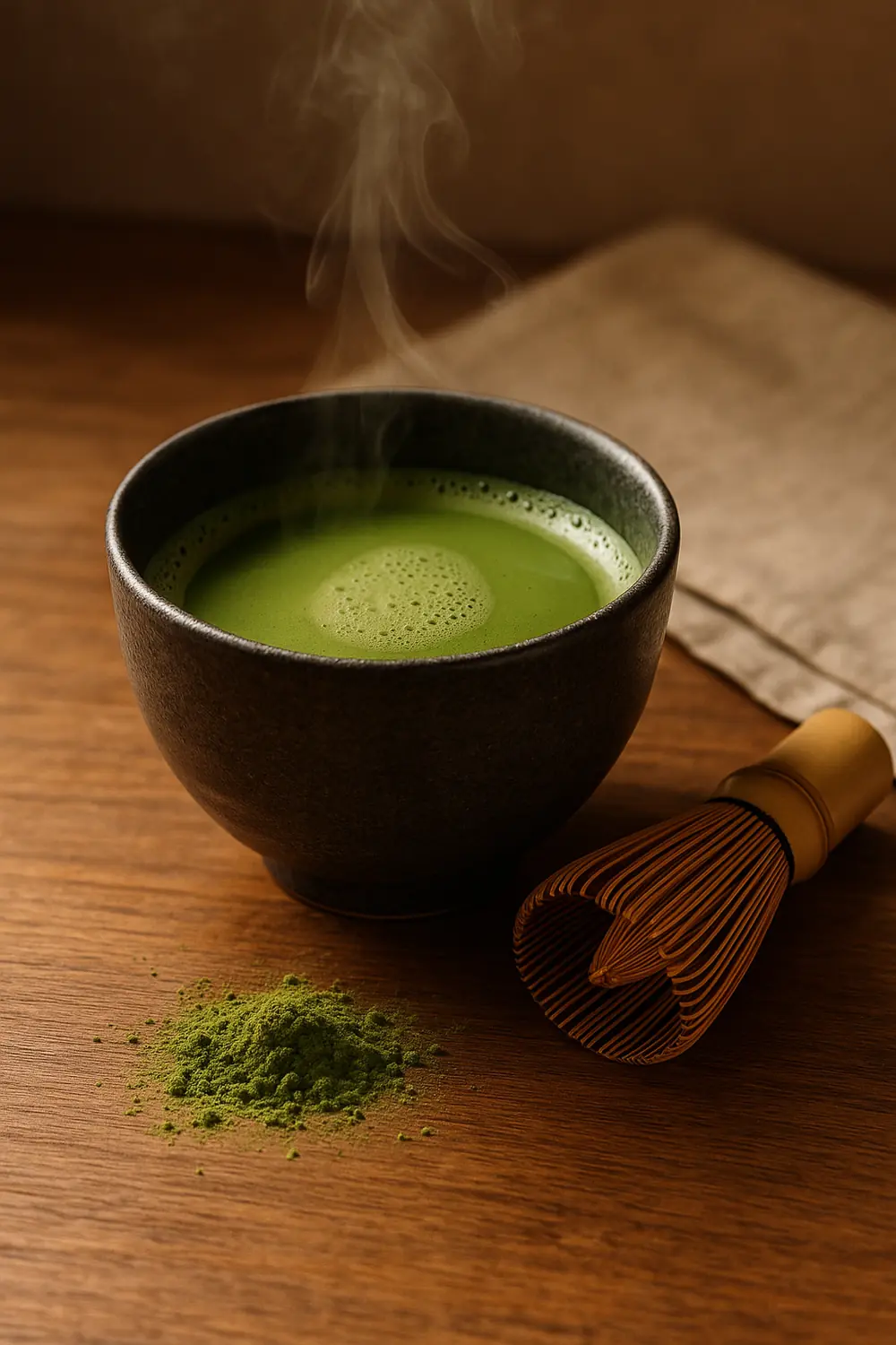 Matcha Tee Zubereitung
